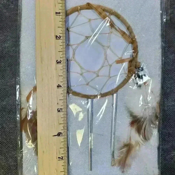 NIP Wind Chime Legend of the Dreamcatcher Dream Catcher w/ Chimes & Feathers - B - Picture 8 of 10